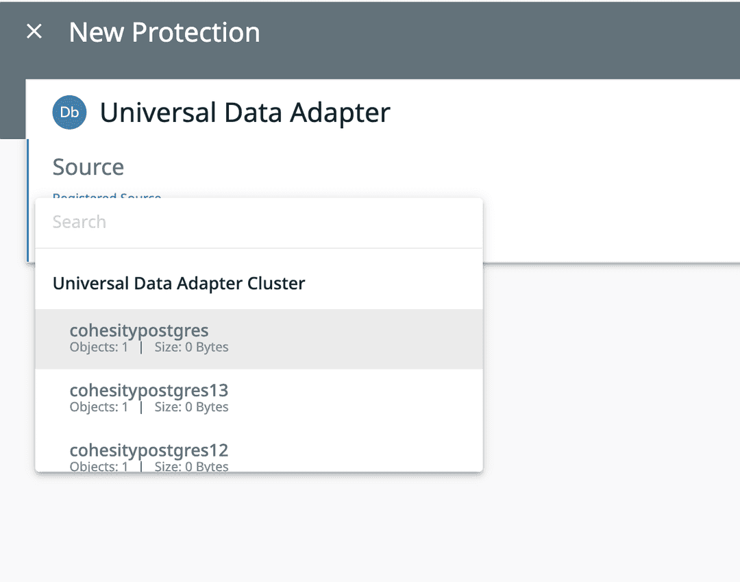 Cohesity New Protection